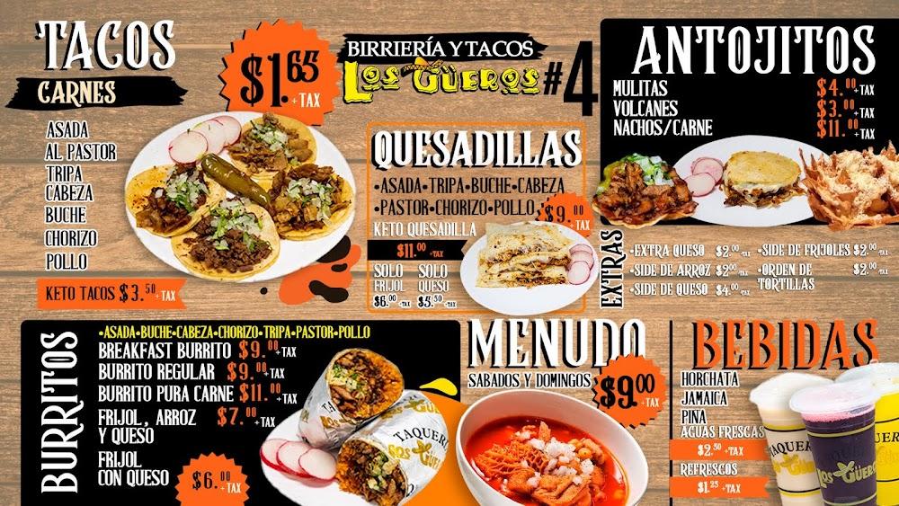 Birrieria y Taqueria Los Gueros #4 Birria Taco Dorado